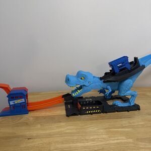 Hot Wheels City T-Rex Chomp Down Track Playset Launcher Replacement Pieces Inc